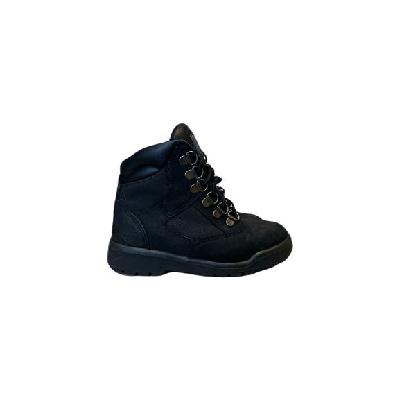 Black Timberland Boots For kids Boys  Size 12.5  In good condition - Picture 1 of 6
